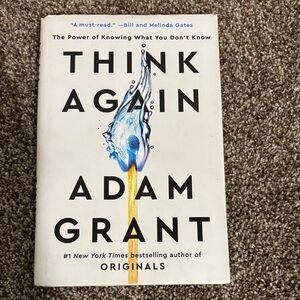 Think Again by Adam Grant - White Cover
